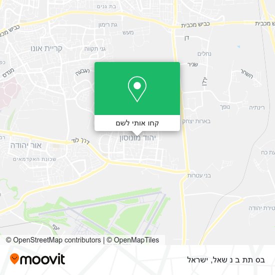 מפת בס תת ב נ שאל