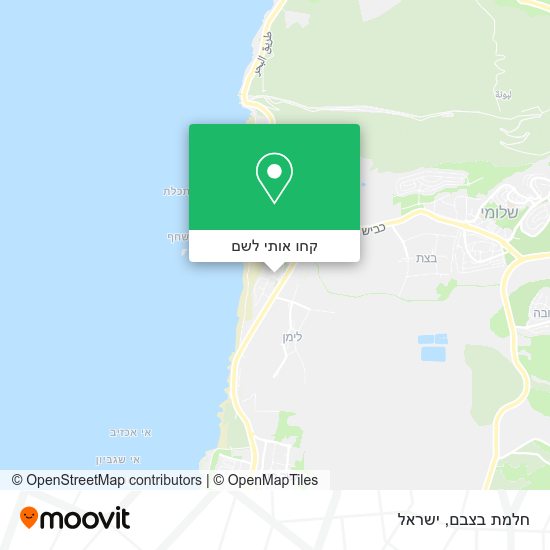 מפת חלמת בצבם