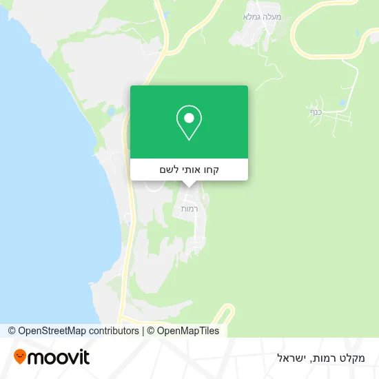 איך מגיעים למקלט רמות באוטובוס?
