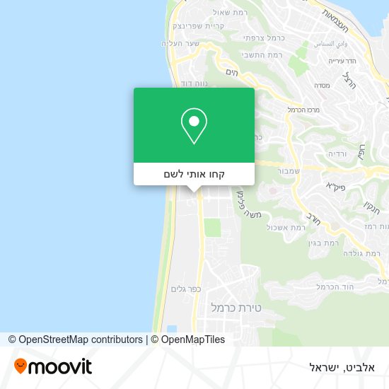 מפת אלביט