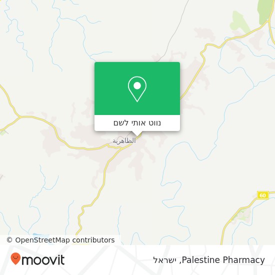 מפת Palestine Pharmacy