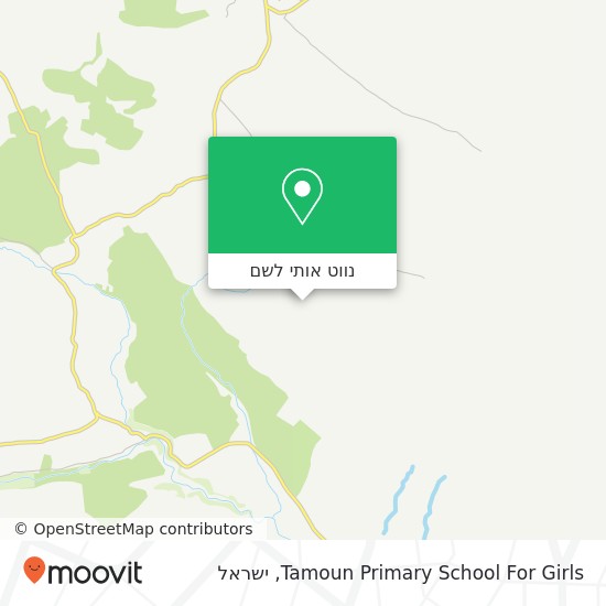 מפת Tamoun Primary School For Girls