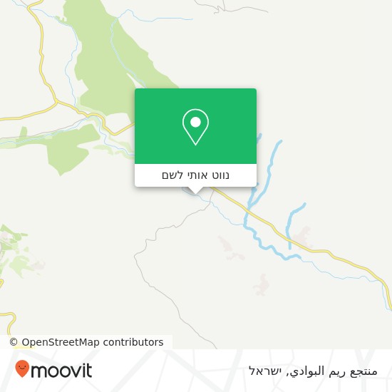 מפת منتجع ريم البوادي