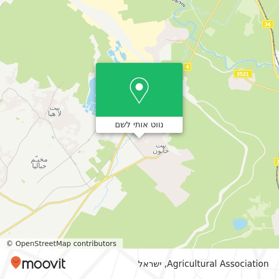 מפת Agricultural Association