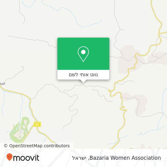 מפת Bazaria Women Association
