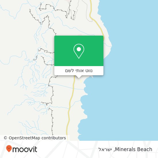 מפת Minerals Beach