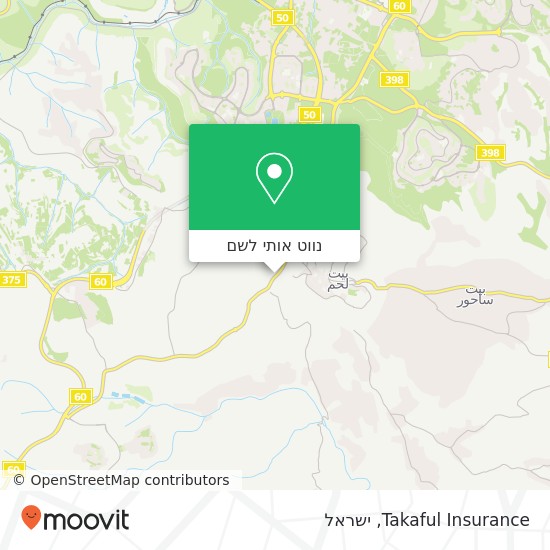 מפת Takaful Insurance