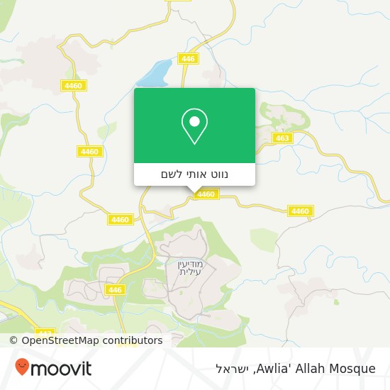 מפת Awlia' Allah Mosque