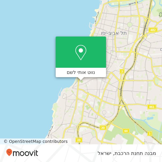 מפת מבנה תחנת הרכבת