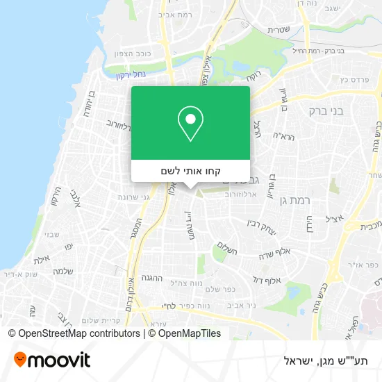 מפת תע""ש מגן