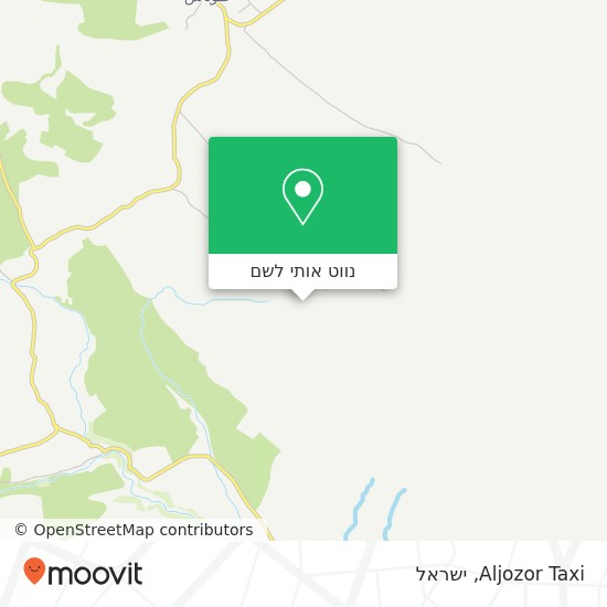 מפת Aljozor Taxi