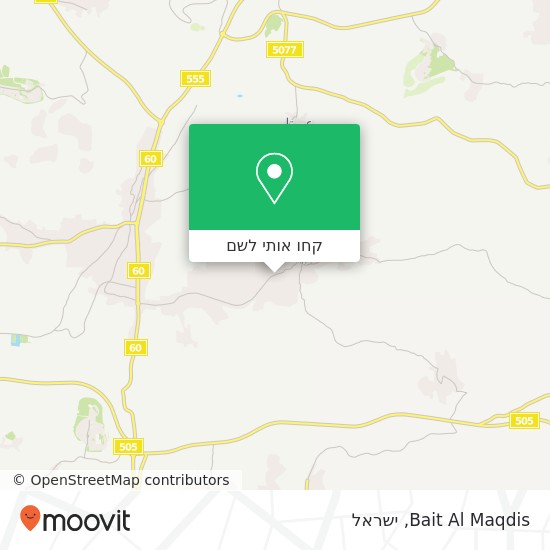 מפת Bait Al Maqdis