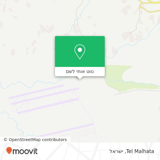 מפת Tel Malhata