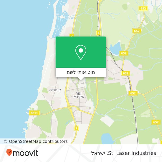 מפת Sti Laser Industries