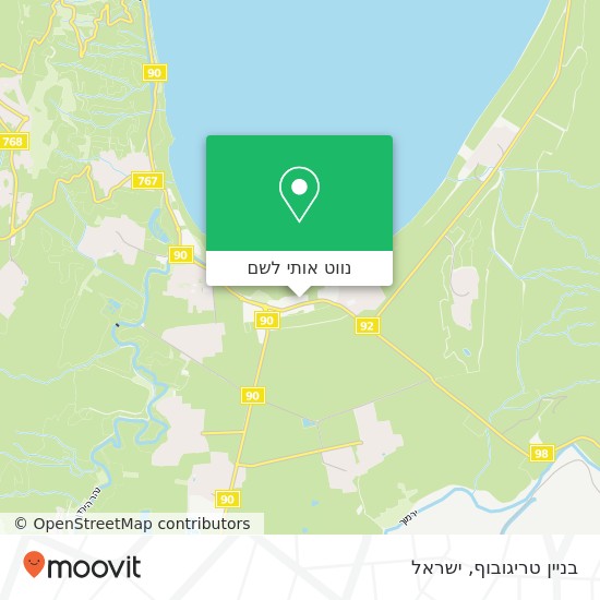 מפת בניין טריגובוף