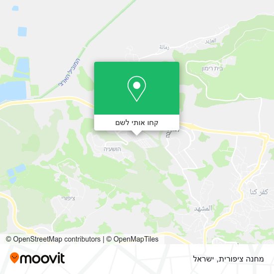 מפת מחנה ציפורית