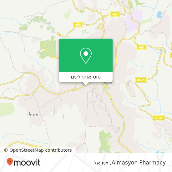 מפת Almasyon Pharmacy