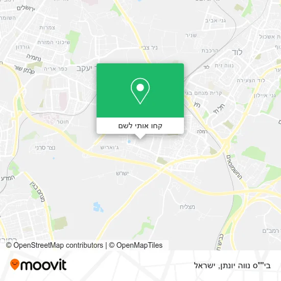 מפת בי""ס נווה יונתן