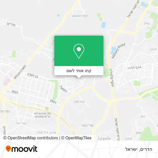 מפת הדרים
