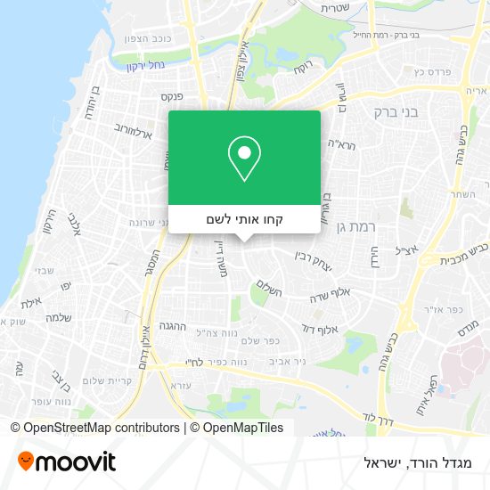 מפת מגדל הורד