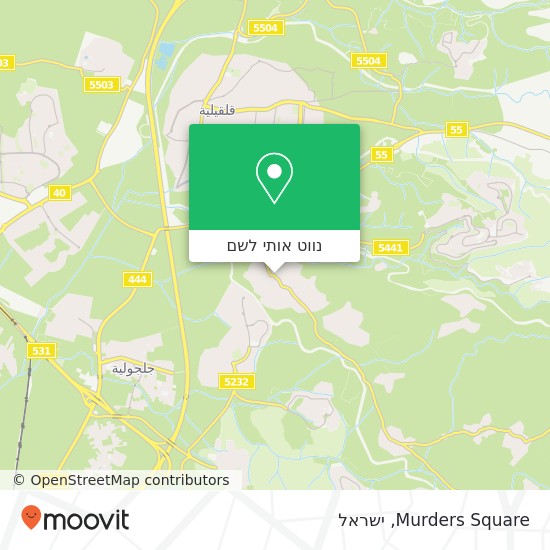 מפת Murders Square