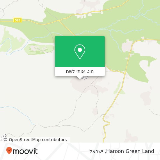 מפת Haroon Green Land