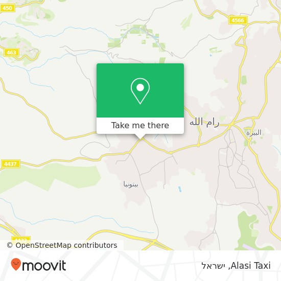 מפת Alasi Taxi