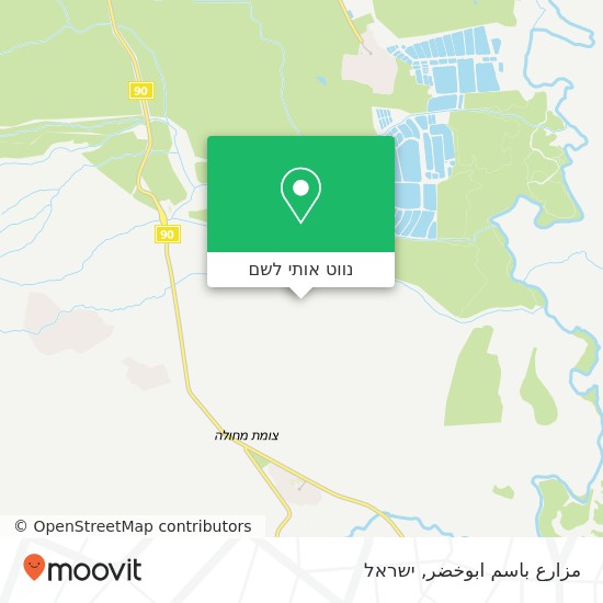 מפת مزارع باسم ابوخضر