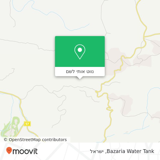 מפת Bazaria Water Tank
