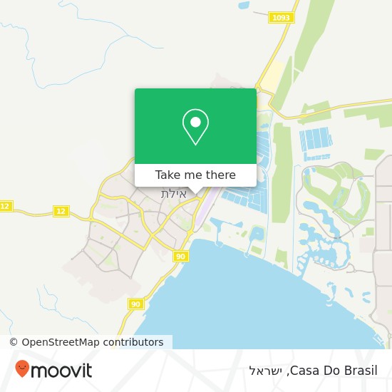 מפת Casa Do Brasil