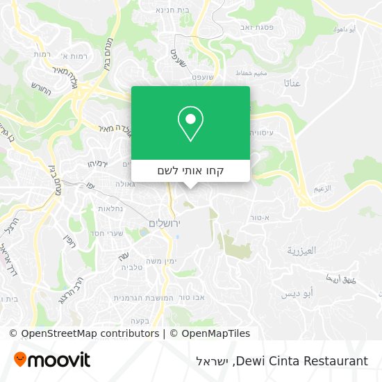 מפת Dewi Cinta Restaurant