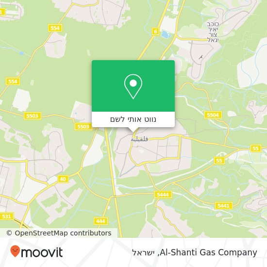 מפת Al-Shanti Gas Company