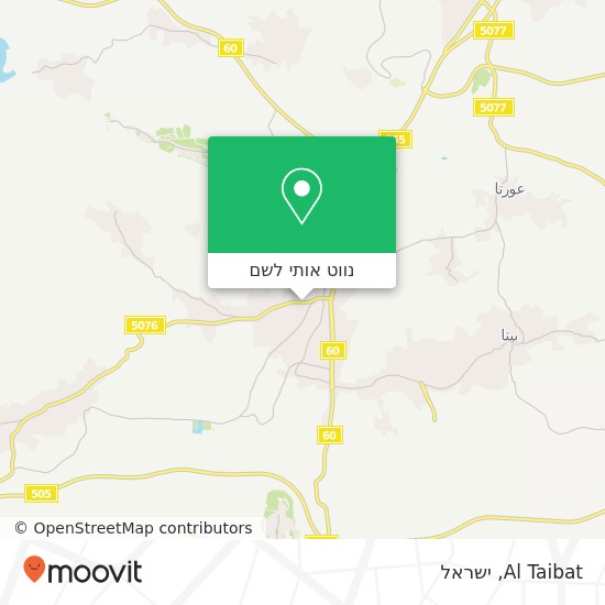 מפת Al Taibat