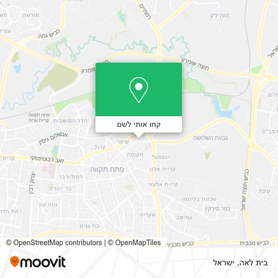 מפת בית לאה