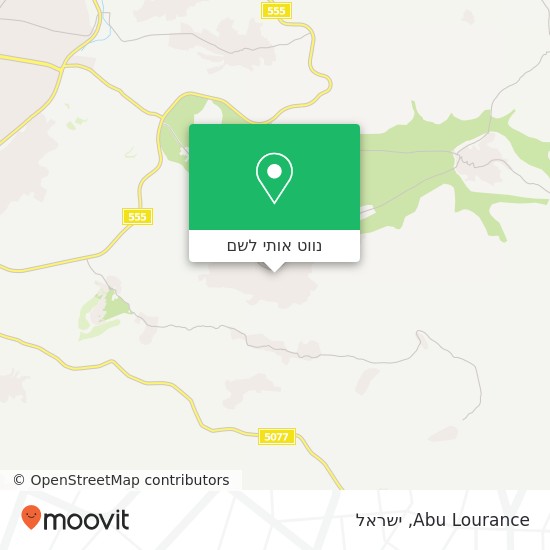 מפת Abu Lourance
