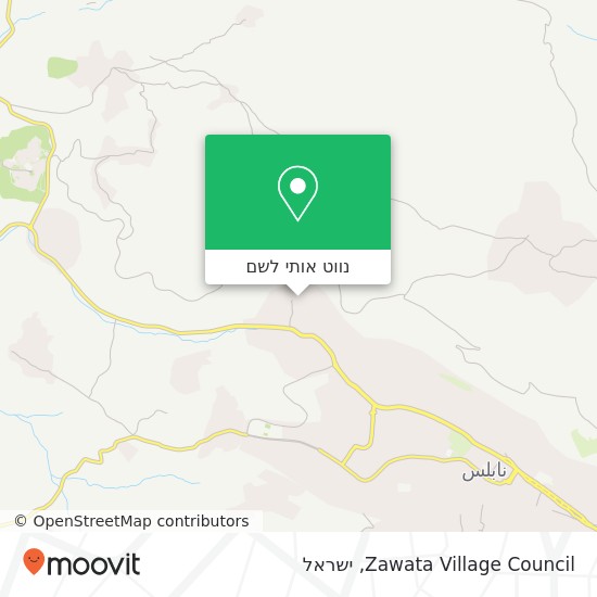 מפת Zawata Village Council