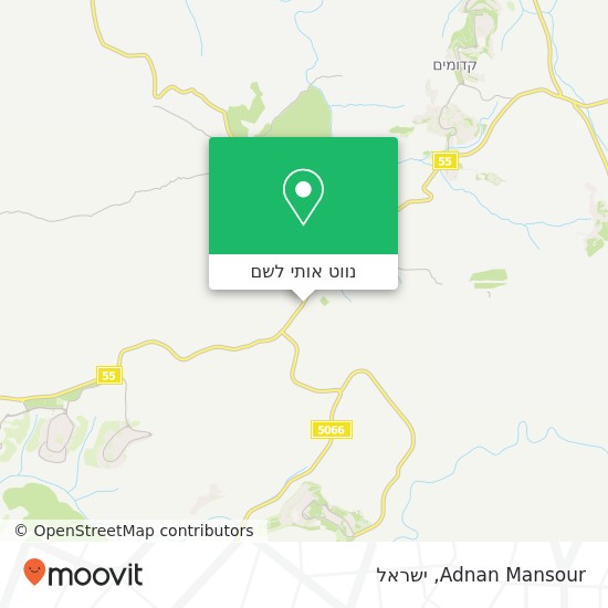 מפת Adnan Mansour