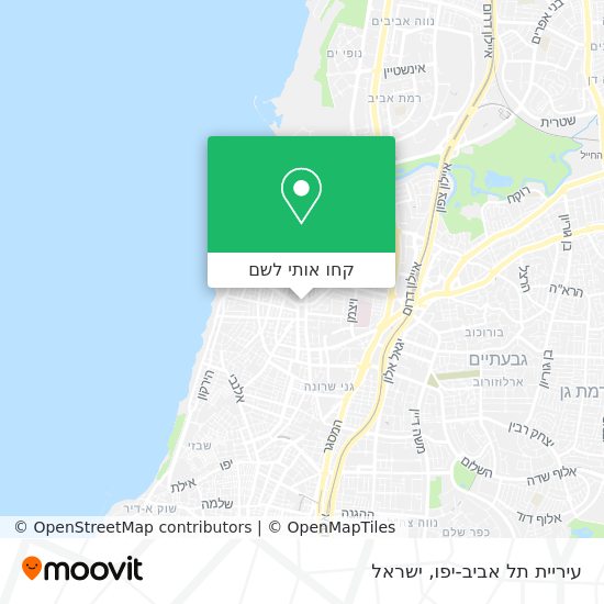 מפת עיריית תל אביב-יפו