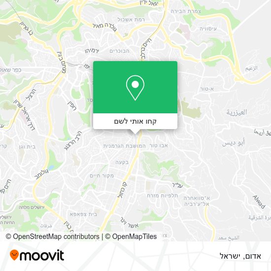 מפת אדום