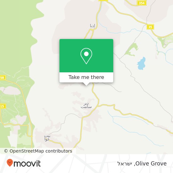 מפת Olive Grove
