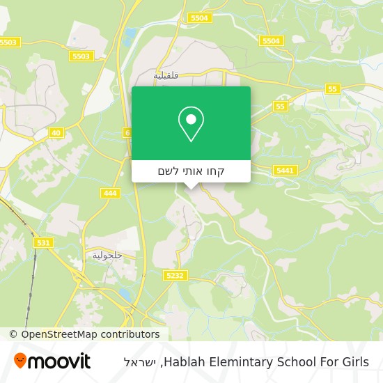 מפת Hablah Elemintary School For Girls