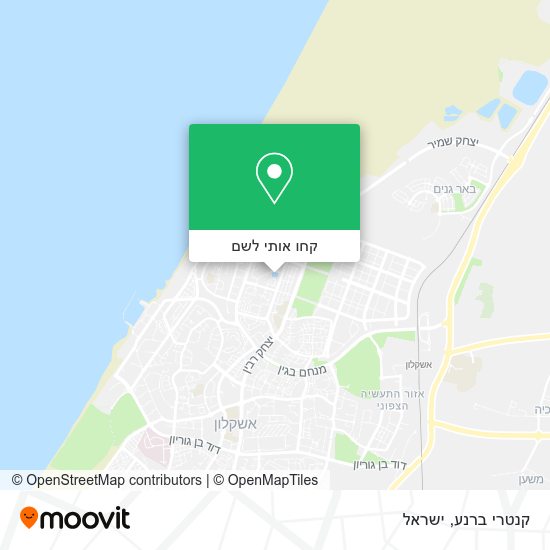 מפת קנטרי ברנע