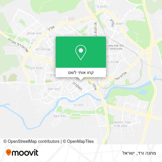 מפת מחנה ורד