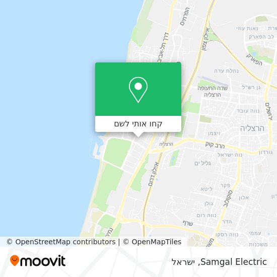 מפת Samgal Electric
