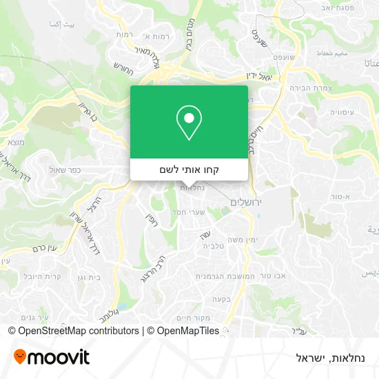 מפת נחלאות