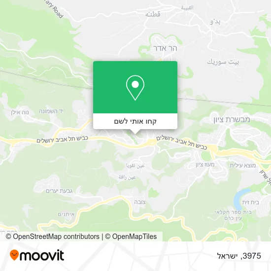 מפת 3975