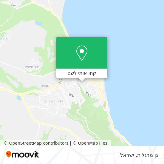 מפת גן מרגלית