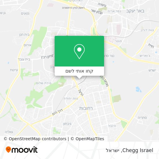 מפת Chegg Israel