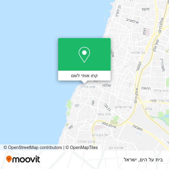 מפת בית על הים