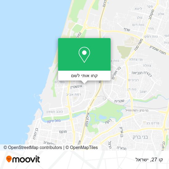 מפת קו 27